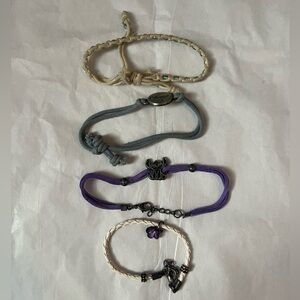 Set of 4 Lilo and Stitch Bracelets